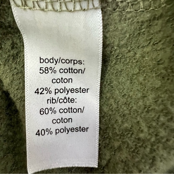 MAURICES Women’s Pullover Turtleneck Top Sz Small “Sweatshirt Like” Army Green - Picture 8 of 11